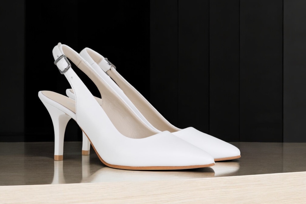 Beyaz Stiletto Ayakkabı Modelleri - Topuklu Ayakkabıda Beyaz - Zarif Adımlar beyaz stiletto modelleri Photoroom