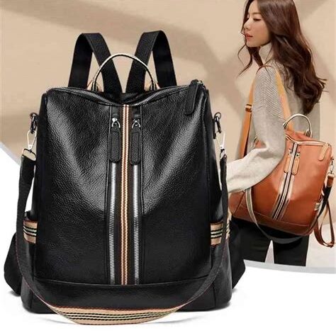 Seyahat İçin İdeal Hakiki Deri Kadın Çantaları