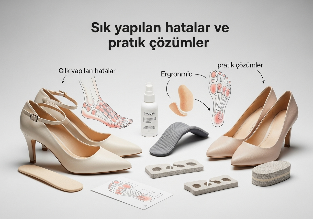 Topuklu ayakkabı Seçerken Ayak Sağlığını Korumak: 2025 Güncellemesi - Zarif Adımlar Sık yapılan hatalar ve pratik çözümler